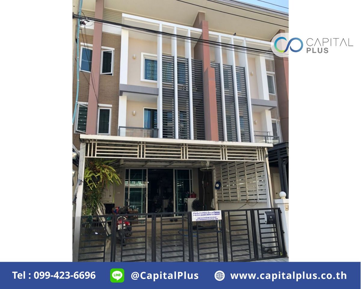 For SaleTownhomeVipawadee, Don Mueang, Lak Si : Town Avenue 60 for sale, Townhouse for sale Vibhavadi 60, Town Avenue Vibhavadi 60 for sale.