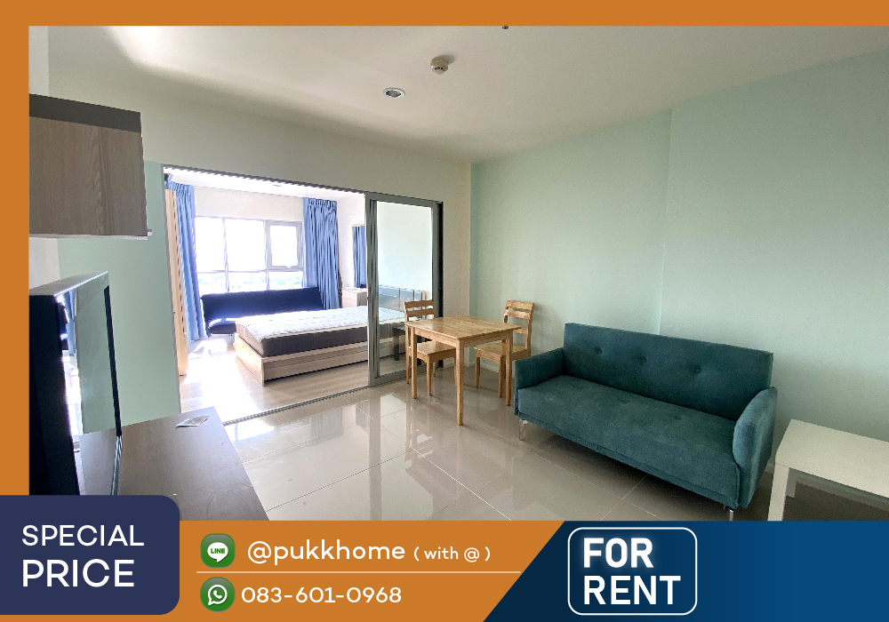 For RentCondoOnnut, Udomsuk : Aspire sukhumvit 48 ✨1 Bedroom 38 sq.m. Highfloor📞 Line:@pukkhome (with @ )