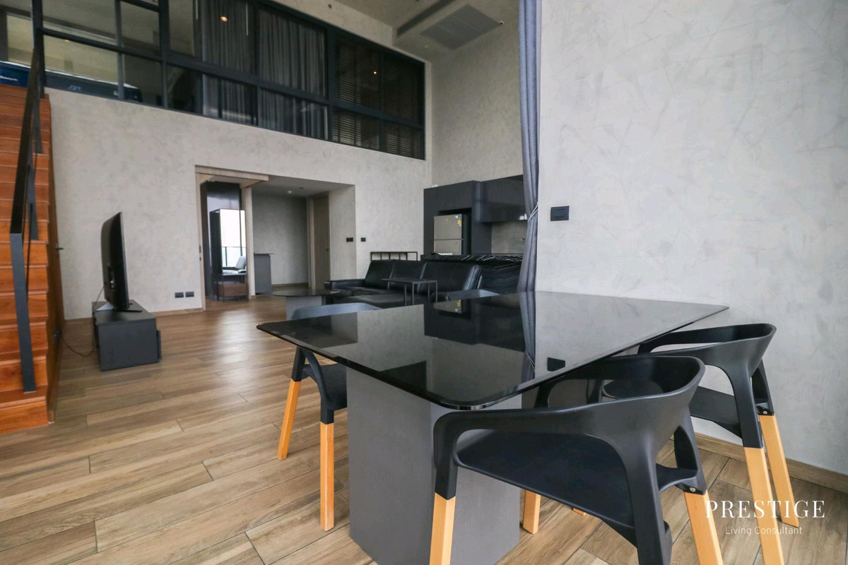 For RentCondoSukhumvit, Asoke, Thonglor : 📌For RENT | The Lofts Asoke - 2BR Duplex (120sqm), 120,000 THB