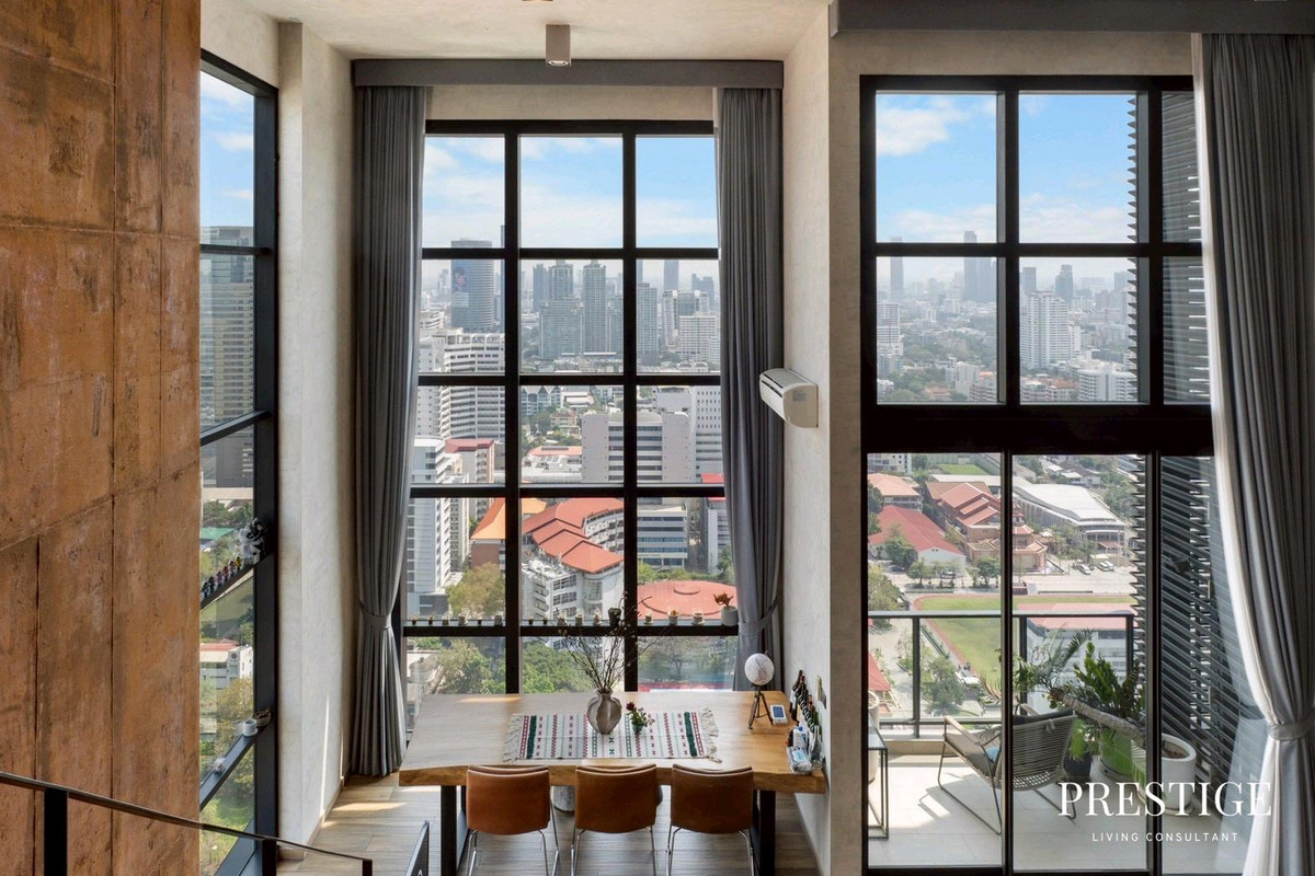 ให้เช่าคอนโดสุขุมวิท อโศก ทองหล่อ : 📌For RENT เช่า | The Lofts Asoke - 3BR Duplex (145 sqm) 195,000 THB