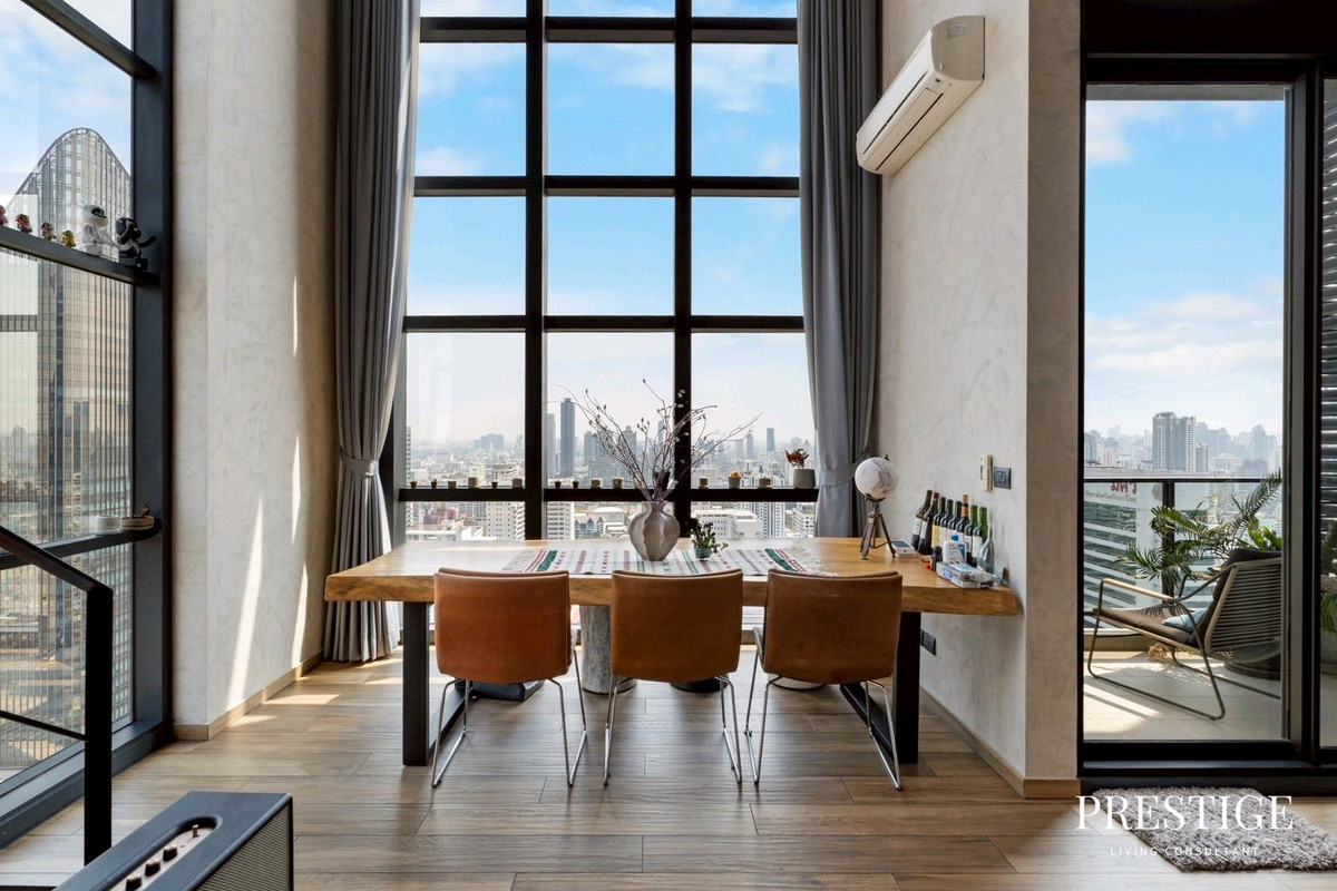 ให้เช่าคอนโดสุขุมวิท อโศก ทองหล่อ : 📌For RENT เช่า | The Lofts Asoke - 3BR Duplex (145 sqm) 195,000 THB