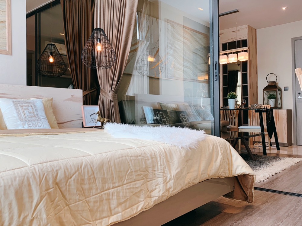 ให้เช่าคอนโดสุขุมวิท อโศก ทองหล่อ : 📣For Rent Rhythm Eakkamai . 1 Bedroom Fully Furnished 📞 Line : @pukkhome (with @)