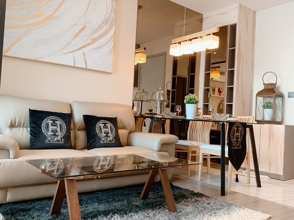 ให้เช่าคอนโดสุขุมวิท อโศก ทองหล่อ : 📣For Rent Rhythm Eakkamai . 1 Bedroom Fully Furnished 📞 Line : @pukkhome (with @)