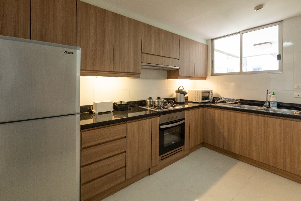 ให้เช่าคอนโดนานา : Apartment 2 Bedrooms 2 Bathrooms  Big Balcony Near BTS NANA