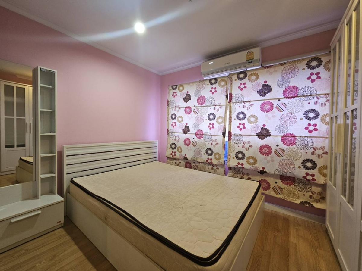 For RentCondoBang Sue, Wong Sawang, Tao Pun : Beautiful room waiting to change new curtains, 32 sq m, 7th floor, Lumpini Ville Condo, Prachachuen-Phongphet, for rent 7,500 baht
