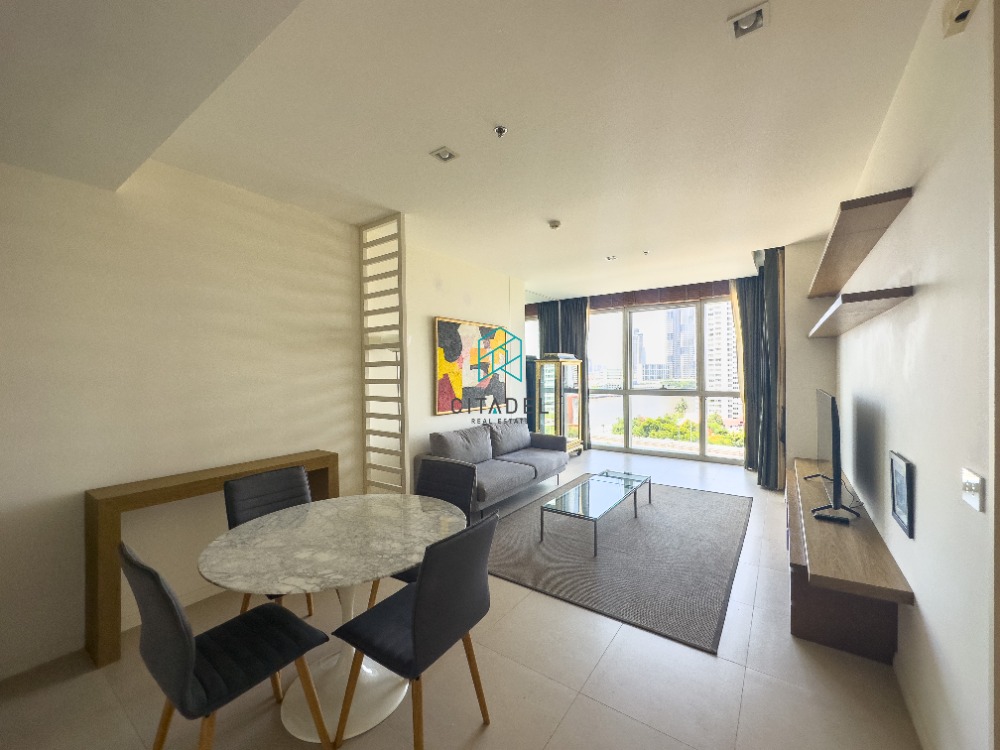ให้เช่าคอนโดวงเวียนใหญ่ เจริญนคร : Riverview 1 Bed Condo for Rent!