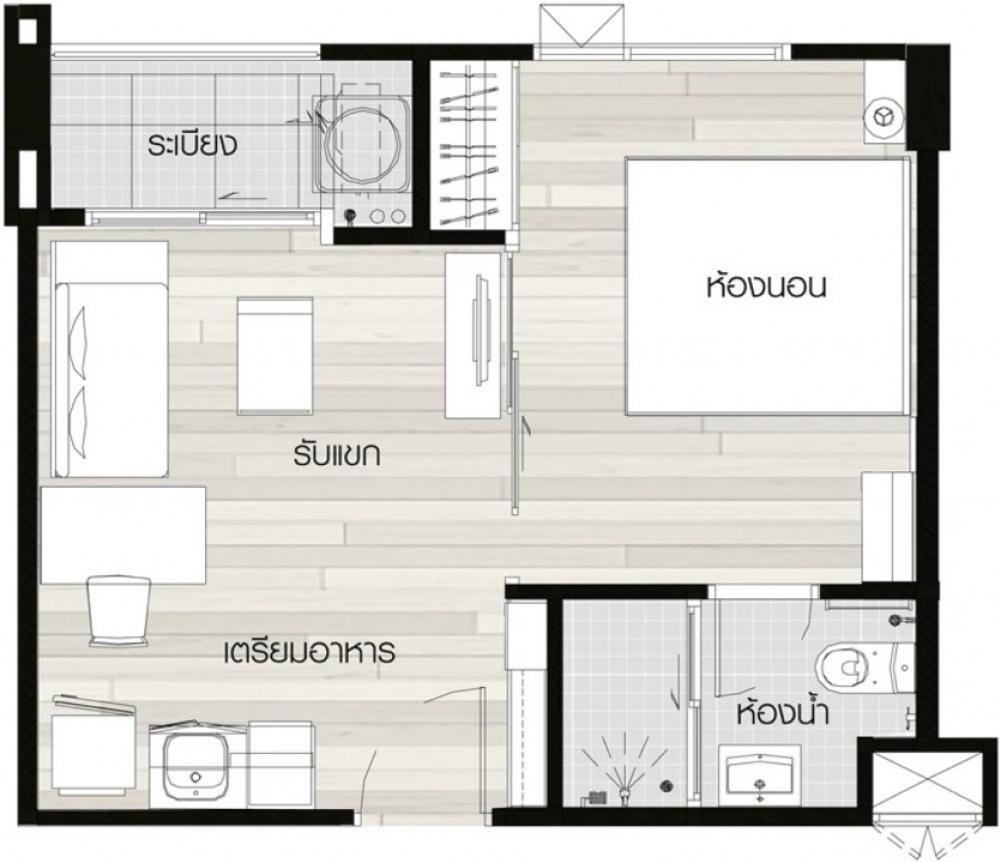 ให้เช่าคอนโดเชียงใหม่ : ห้องสวย ราคาดี ให้เช่าด่วน @ North 5 Condominium
