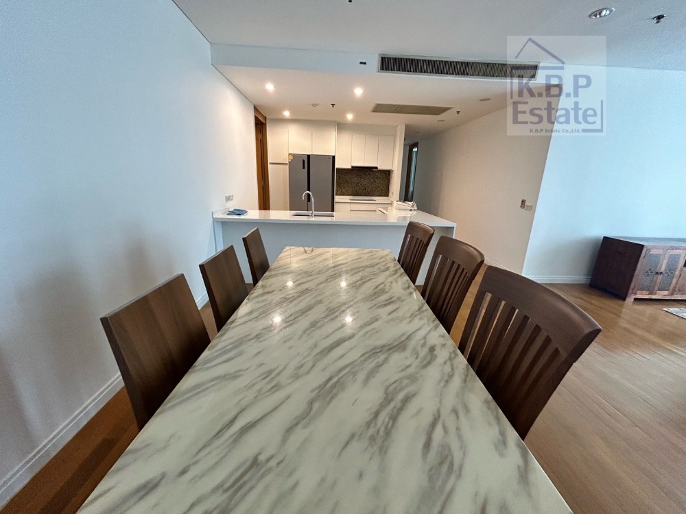 ขายคอนโดสีลม ศาลาแดง บางรัก : SALE/RENT #The Royal Saladaeng Lage Room  Area 236.44Sqm.  3+1Beds 4Bath