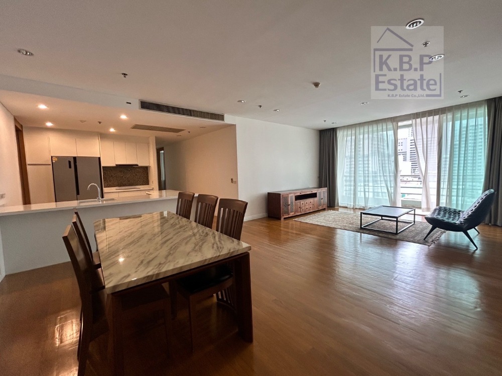 ขายคอนโดสีลม ศาลาแดง บางรัก : SALE/RENT #The Royal Saladaeng Lage Room  Area 236.44Sqm.  3+1Beds 4Bath