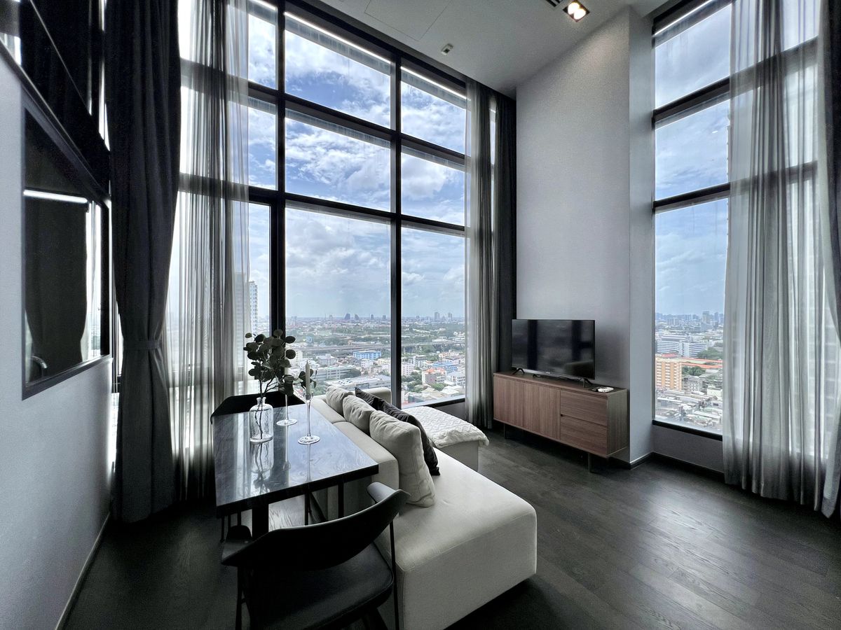 ให้เช่าคอนโดราชเทวี พญาไท : 🔥 ให้เช่า Conner Ratchathewi  ห้อง Loft ชั้นสูง ตำแหน่งสวยที่สุดในโครงการ