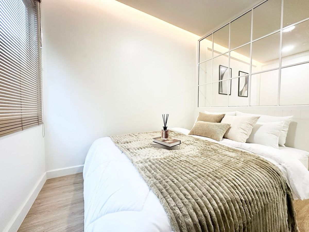For SaleCondoOnnut, Udomsuk : Cheapest, partition room, A Space, Sukhumvit 77, beautiful, 1.29 million, ready to move in 🔖 BTS On Nut, Sri Nut