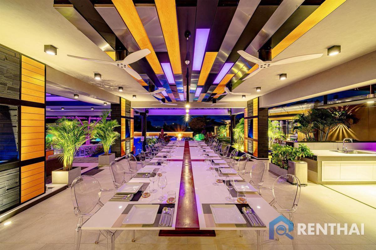For SaleHousePattaya, Bangsaen, Chonburi : Investment Opportunity! Huge Resort Styled Pool Villa for Sale!