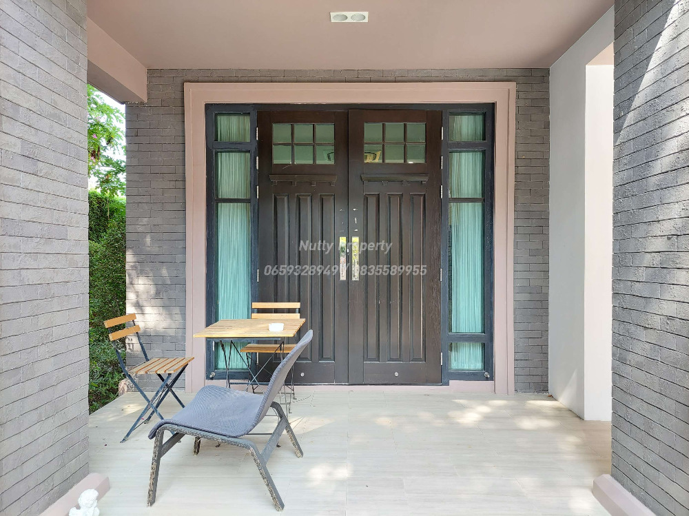 ให้เช่าบ้านบางนา แบริ่ง ลาซาล : ให้เช่า นันทวัน บางนา กม.7 แปลงมุม