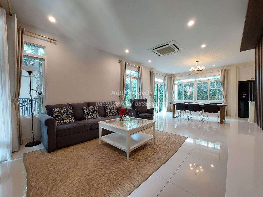 ให้เช่าบ้านบางนา แบริ่ง ลาซาล : ให้เช่า นันทวัน บางนา กม.7 แปลงมุม