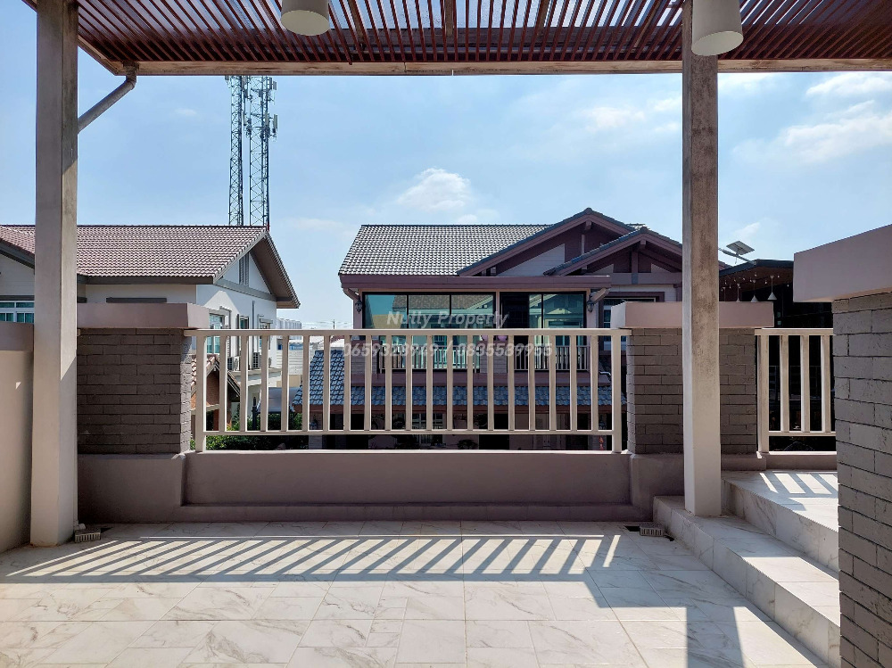 ให้เช่าบ้านบางนา แบริ่ง ลาซาล : ให้เช่า นันทวัน บางนา กม.7 แปลงมุม