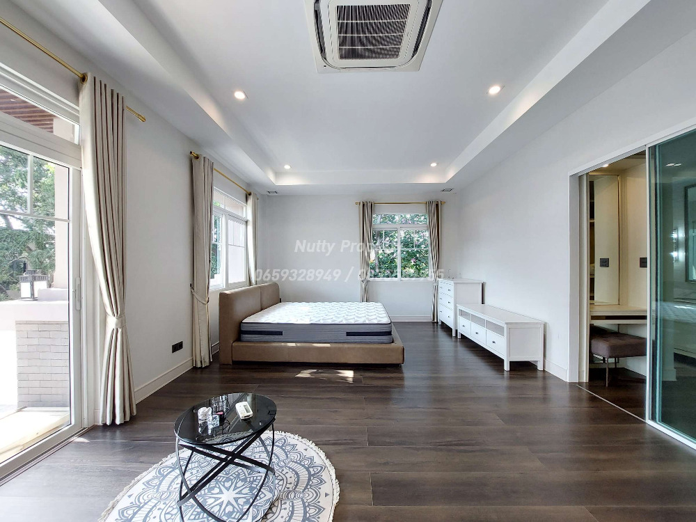 ให้เช่าบ้านบางนา แบริ่ง ลาซาล : ให้เช่า นันทวัน บางนา กม.7 แปลงมุม