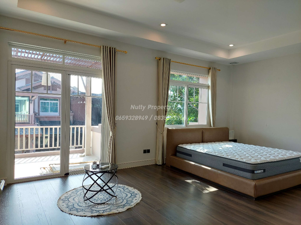 ให้เช่าบ้านบางนา แบริ่ง ลาซาล : ให้เช่า นันทวัน บางนา กม.7 แปลงมุม