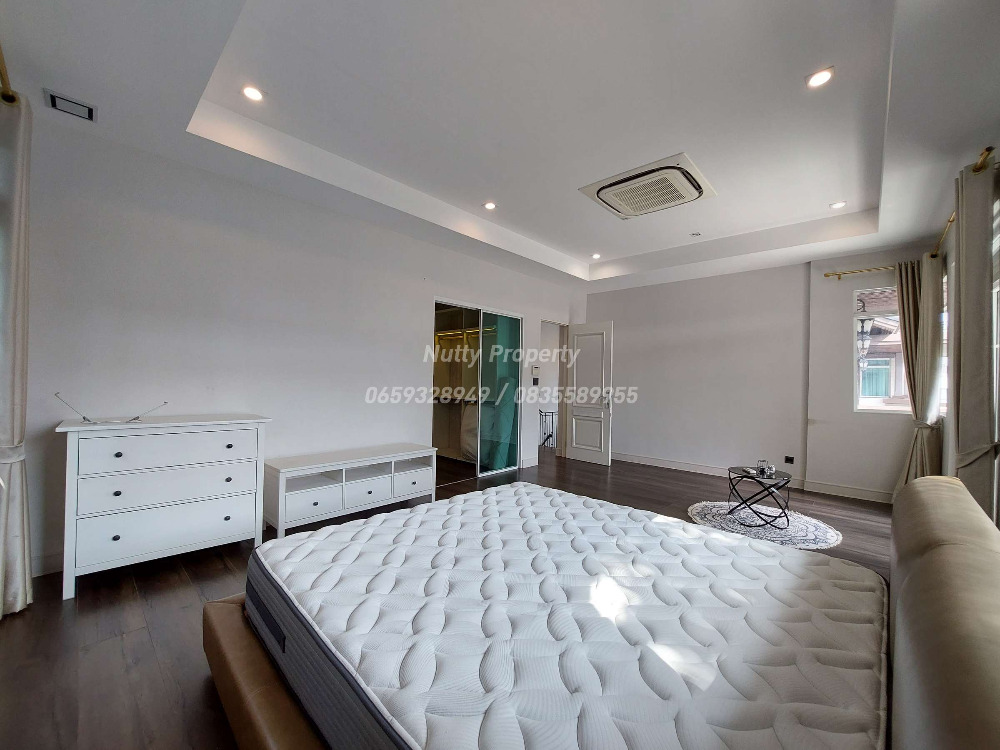 ให้เช่าบ้านบางนา แบริ่ง ลาซาล : ให้เช่า นันทวัน บางนา กม.7 แปลงมุม