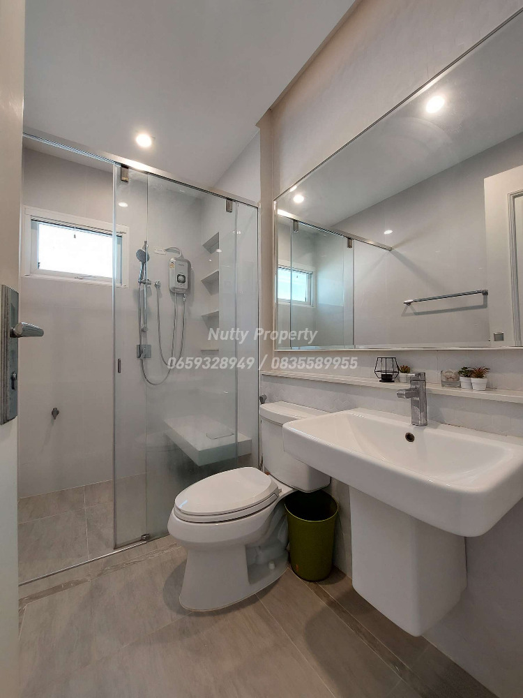 ให้เช่าบ้านบางนา แบริ่ง ลาซาล : ให้เช่า นันทวัน บางนา กม.7 แปลงมุม