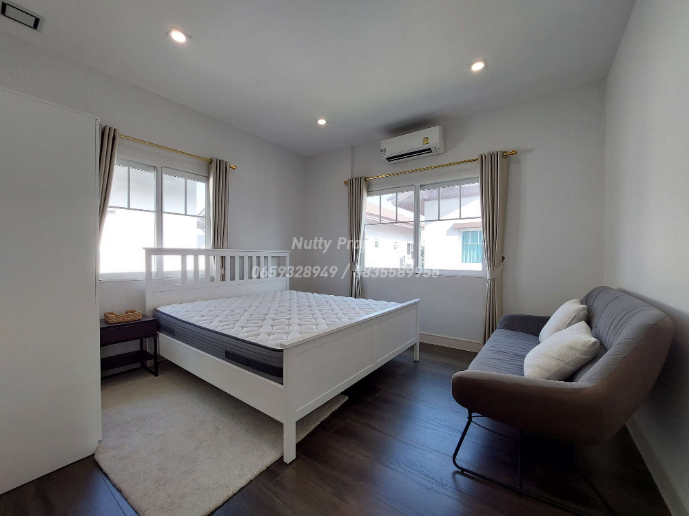 ให้เช่าบ้านบางนา แบริ่ง ลาซาล : ให้เช่า นันทวัน บางนา กม.7 แปลงมุม