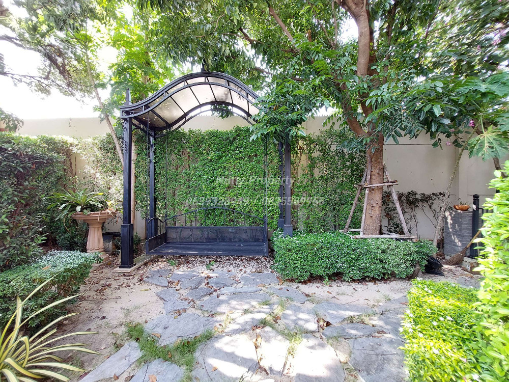 ให้เช่าบ้านบางนา แบริ่ง ลาซาล : ให้เช่า นันทวัน บางนา กม.7 แปลงมุม