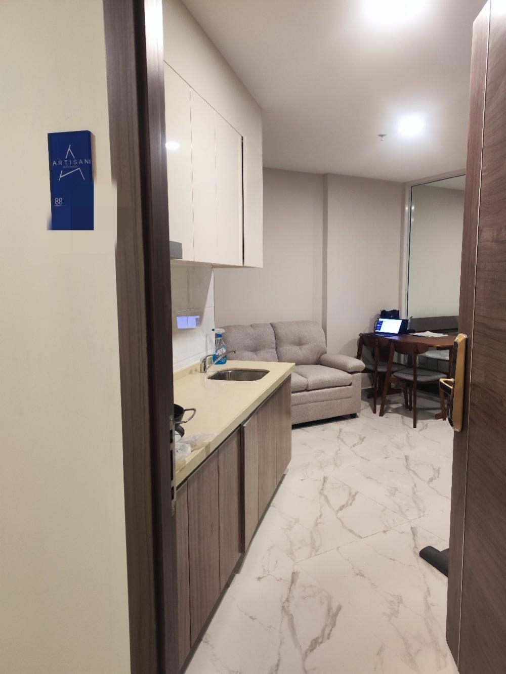 ให้เช่าคอนโดรัชดา ห้วยขวาง : 🔥For rent :Artisan Ratchada ,1 bed，new brand，ready to move in