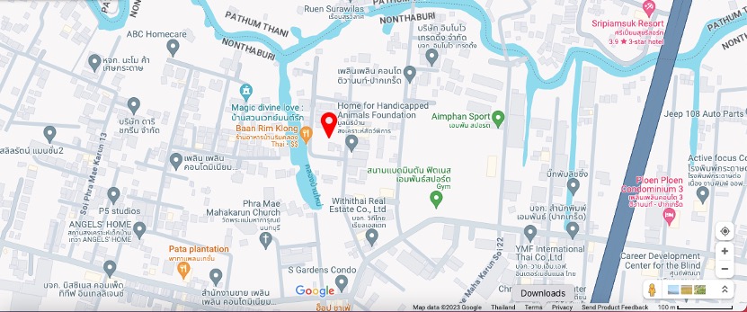 For SaleLandChaengwatana, Muangthong : Land for sale 153 sq wah, Soi Phra Mae Mahakarun, Pak Kret, Nonthaburi