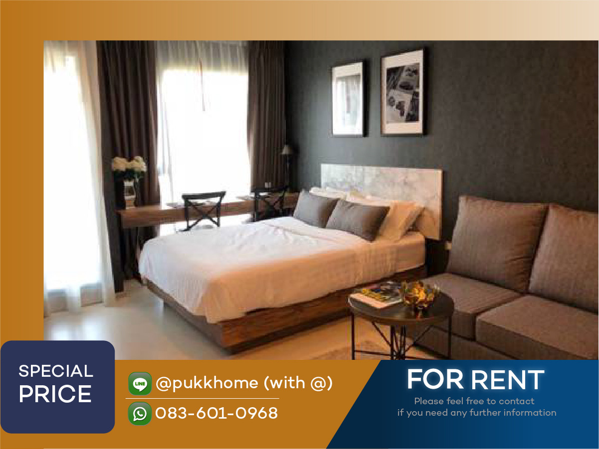 For RentCondoSukhumvit, Asoke, Thonglor : 📣Rhythm Sukhumvit 36-38 / 33 sq m, 1 bedroom, contact 093-092-7587 ✨