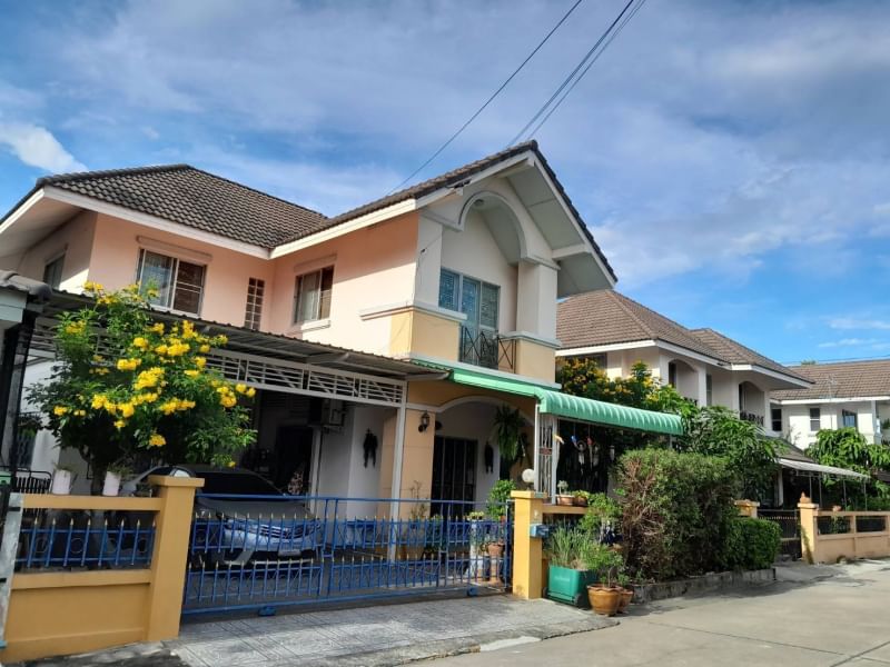 For SaleHousePattaya, Bangsaen, Chonburi : Single house for sale, Sukhumvit, Chonburi, Nichada Village, Huai Kapi, Mueang Chonburi.