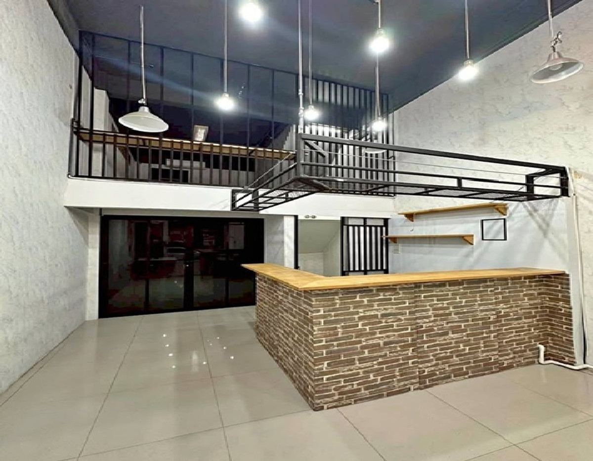 For RentOfficeNawamin, Ramindra : For Rent Home Office / Home Office 5 floors / Location Rama 9 / The Element Rama 9 Project / The Element Rama 9 / Behind The Nine / 9 air conditioners / built-in elevator, parking for 6 cars / can be used as an office, can register a company