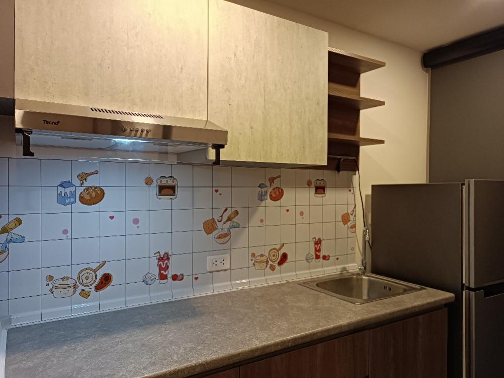 For RentCondoSamut Prakan,Samrong : For rent: The Cube Loft Srinakarin-Theparak, beautiful room, morning sun, fully furnished, ready to move in.