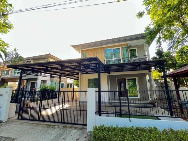 For RentHouseNawamin, Ramindra : Single house for rent, Chaiyaphruek Ramintra - Phraya Suren, near Big C Suwinthawong, only 8 minutes.