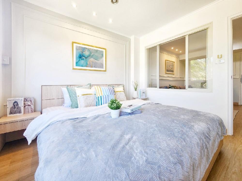 For SaleCondoRatchadapisek, Huaikwang, Suttisan : Cheaper than renting Lumpini Cultural Center near the BTS, so installments start at only 9000.