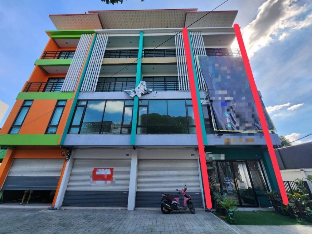 ขายอาคารพาณิชย์เกษตรศาสตร์ รัชโยธิน : ขายอาคารพาณิชย์ 4 ชั้น ติดถนนเสนานิคม 1 ซอย 38 สภาพดีพร้อมผู้เช่า