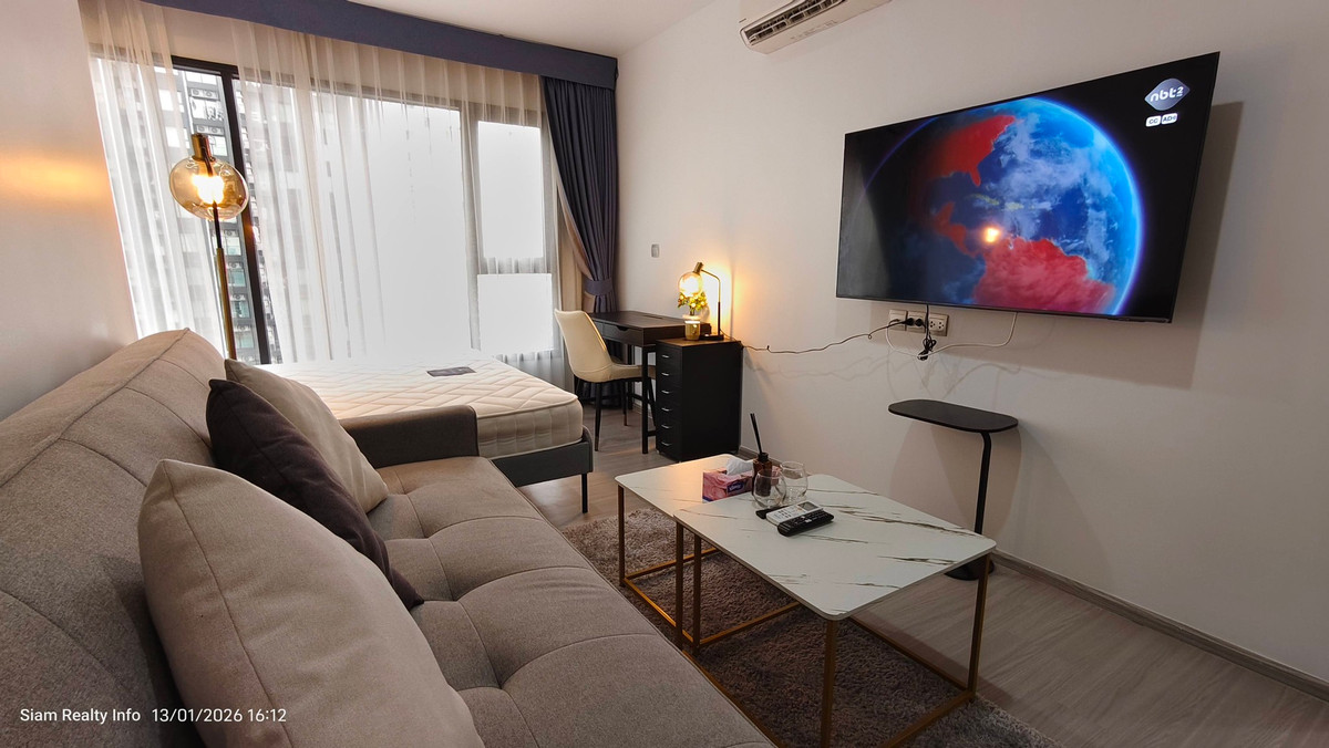 For RentCondoRama9, Petchburi, RCA : Life Asoke Hype Condo Rama9 for Rent 1 Bedroom ライフ アソークハイプ near MRT Rama 9 Bangkok