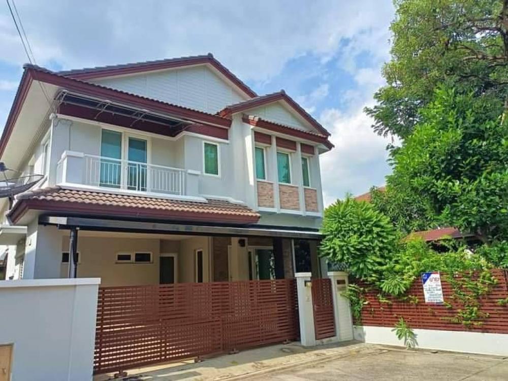 ขายบ้านบางนา แบริ่ง ลาซาล : ขายบ้านเดี่ยว ม.มัณฑนา บางนา กม.13 เนื้อที่ 61.5 ตร.ว.