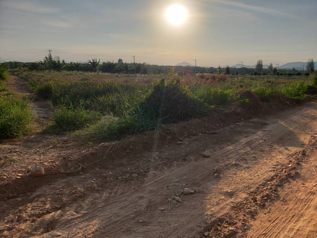 ขายที่ดินหัวหิน ประจวบคีรีขันธ์ : ขาย ที่ดิน 1-1-63 ราคาถูก  แปลงมุม วิวเขา ติดถนนเลียบคลองชลประทาน ต.ศิลาลอย อ.สามร้อยยอด จ.ประจวบคีรีขันธ์