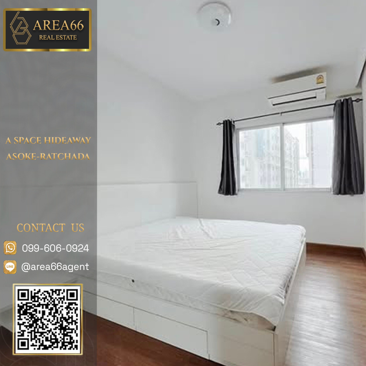 ขายคอนโดพระราม 9 เพชรบุรีตัดใหม่ RCA : 🔥 ขายด่วน!! คอนโด A space hideaway อโศก-รัชดา