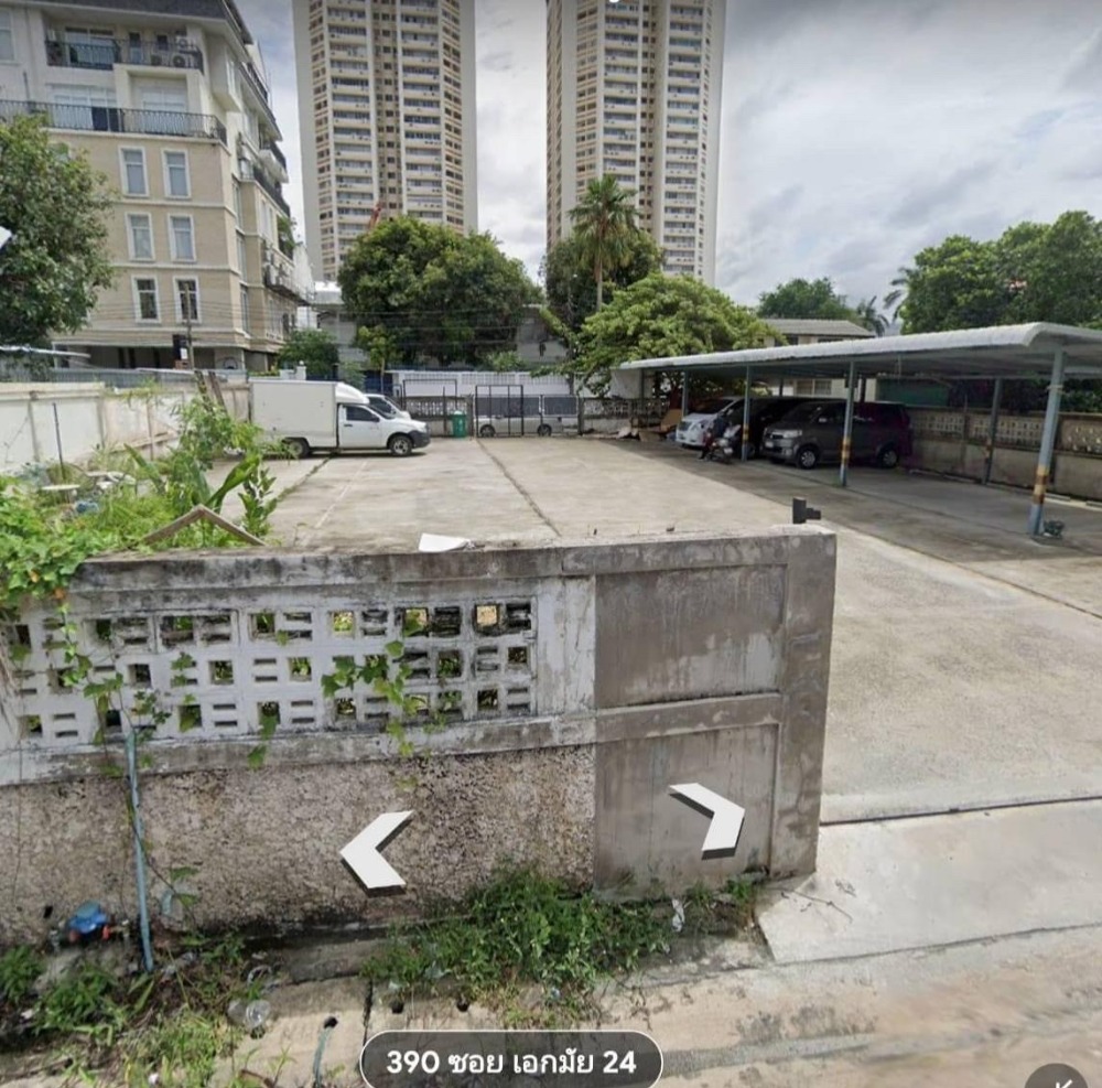For SaleLandSukhumvit, Asoke, Thonglor : Land Ekkamai 24-26 : Rectangular land : Size 138 sq m.