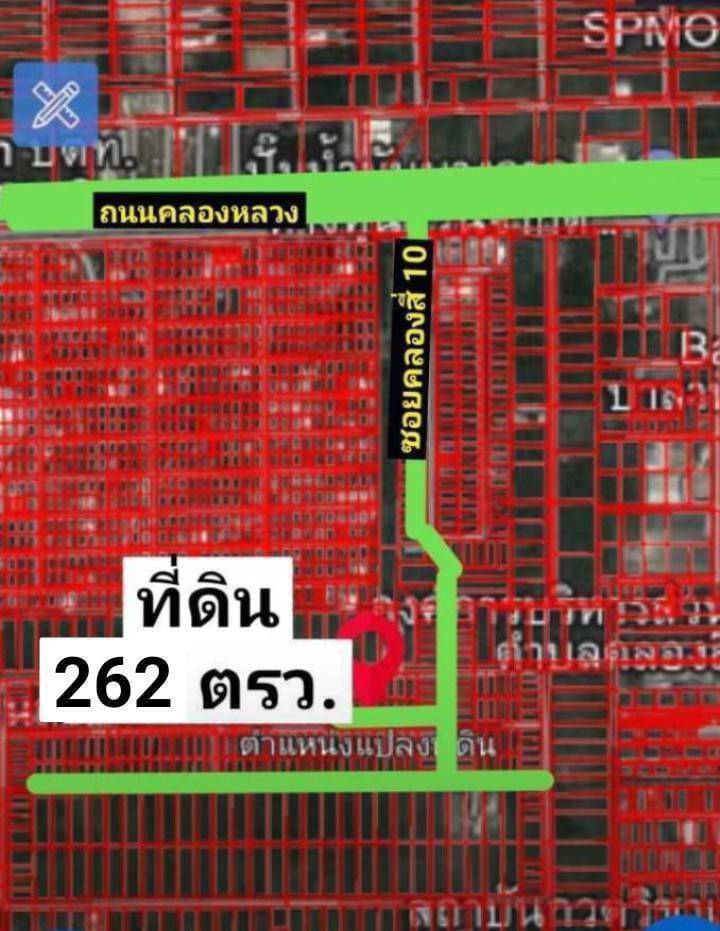 ขายที่ดินปทุมธานี รังสิต ธรรมศาสตร์ : ขายที่ดินคลองหลวง ใกล้วัดพระธรรมกาย วัดพระธรรมกาย- -ตลาดไทย ตลาดอัยรา -ใก้ลปั้มน้ำมัน -ใกล้ธนาคาร -ใกล้โรงเรียน -ใกล้แม็คโคร โลตัส -ใกล้ มหาวิทยาลัย -ทางด่วน ถนนกาญจนาภิเษก สนาบินดอนเมือง