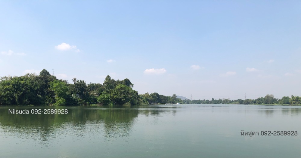 For SaleLandRatchaburi : Gorgeous River front with small budget Only 7.2M.   Start your day with Sun Rinse view
