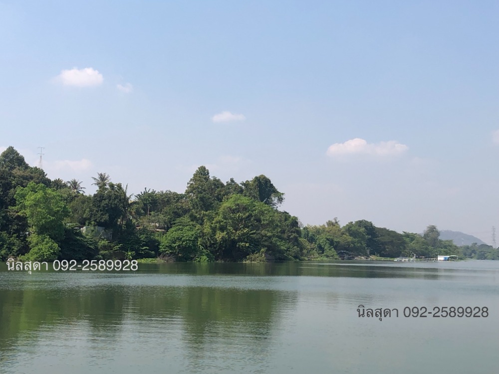 ขายที่ดินราชบุรี : ที่ดินริมแม่น้ำแม่กลอง ราชบุรี ราคาเบาๆ 7 ล้าน หน้าติดถนน หลังติดน้ำ ข้างลำคลอง ขนาด 353 ตรว