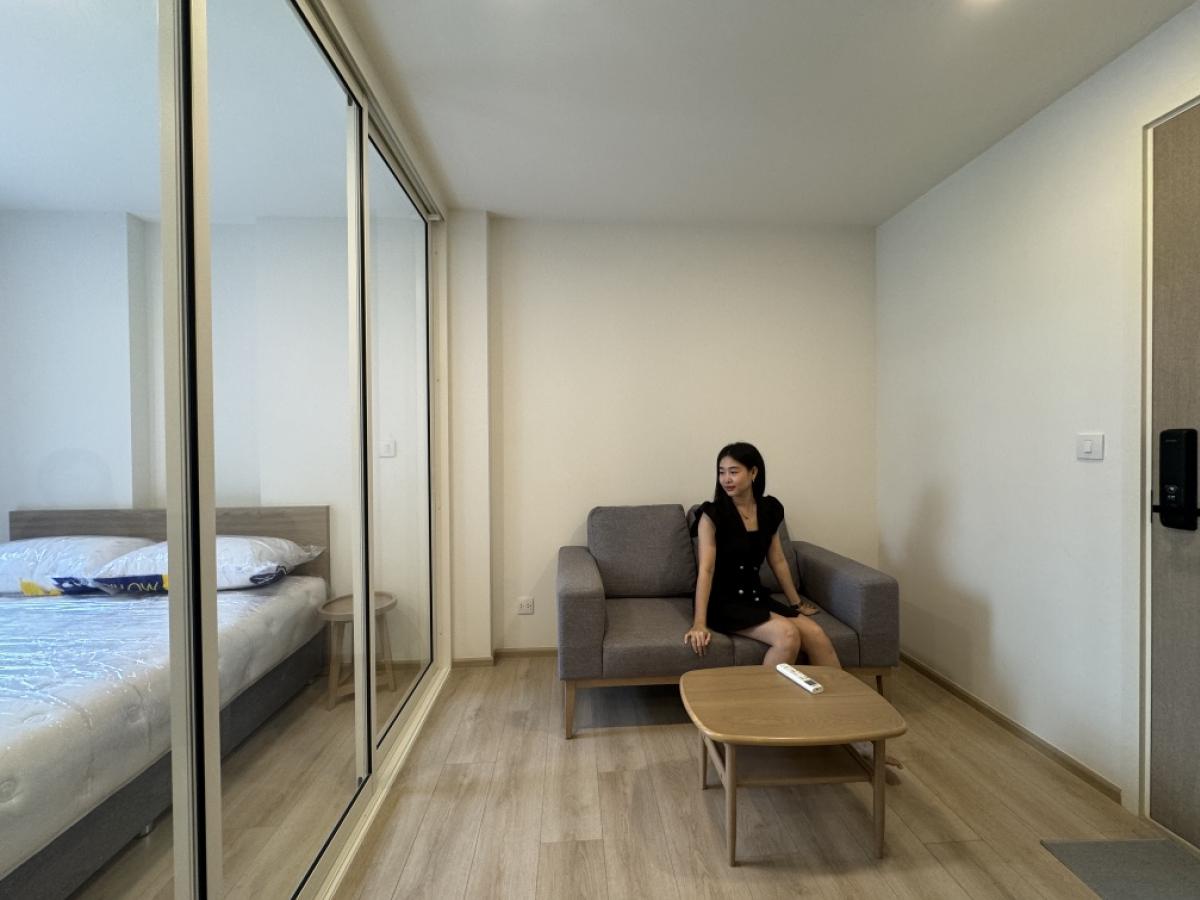 For RentCondoOnnut, Udomsuk : 🏢Chambers On Nut Station 📍Building A, brand new room. Ready to move in