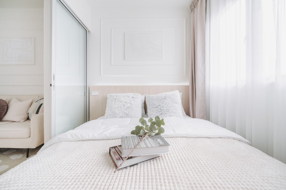 ขายคอนโดเกษตรศาสตร์ รัชโยธิน : The privacy ลาดพร้าว Minimal Japandi Style สุดๆ