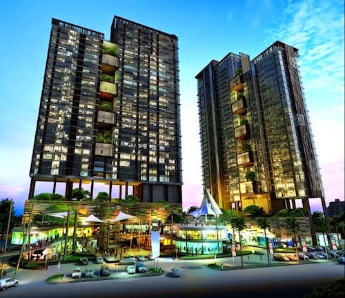 ขายคอนโดบางนา แบริ่ง ลาซาล : ขายคอนโดห้องมุม วิวชั้น 22 The coast bangkok bangna