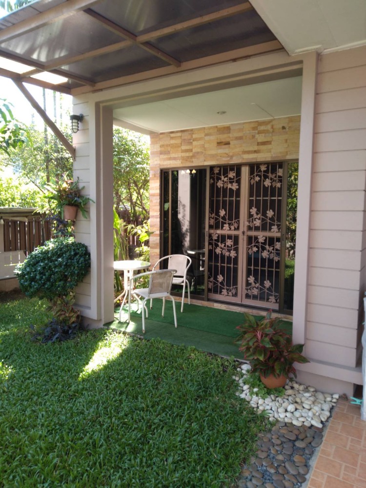 For SaleHouseNawamin, Ramindra : Single house for sale, Sammakorn Nimitmai, corner house, near Sarasas Witaed School.