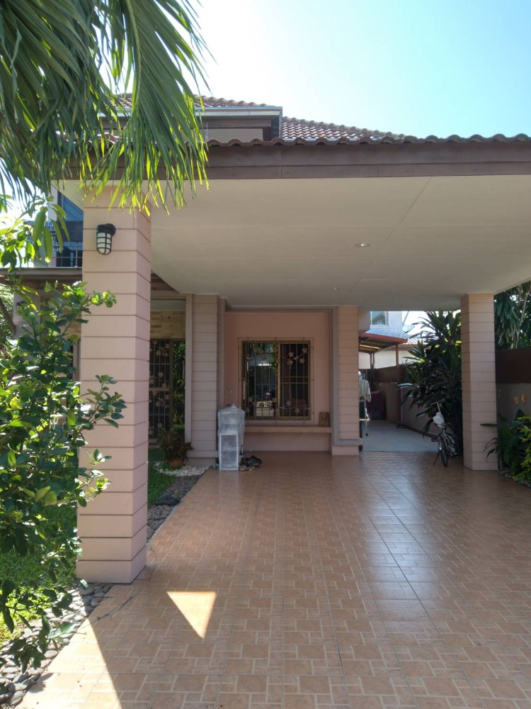 For SaleHouseNawamin, Ramindra : Single house for sale, Sammakorn Nimitmai, corner house, near Sarasas Witaed School.