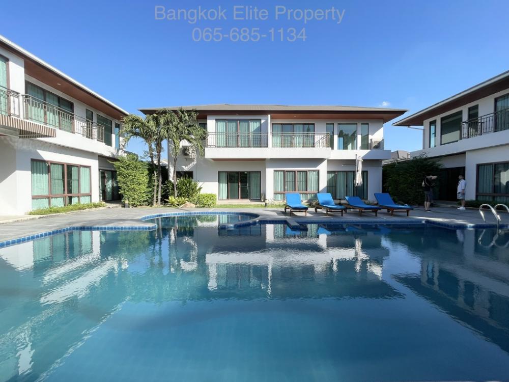 For RentHouseLadkrabang, Suwannaphum Airport : For rent: 3 houses next to each other with private swimming pool, Perfect Masterpiece Rama 9, next to Stamford University