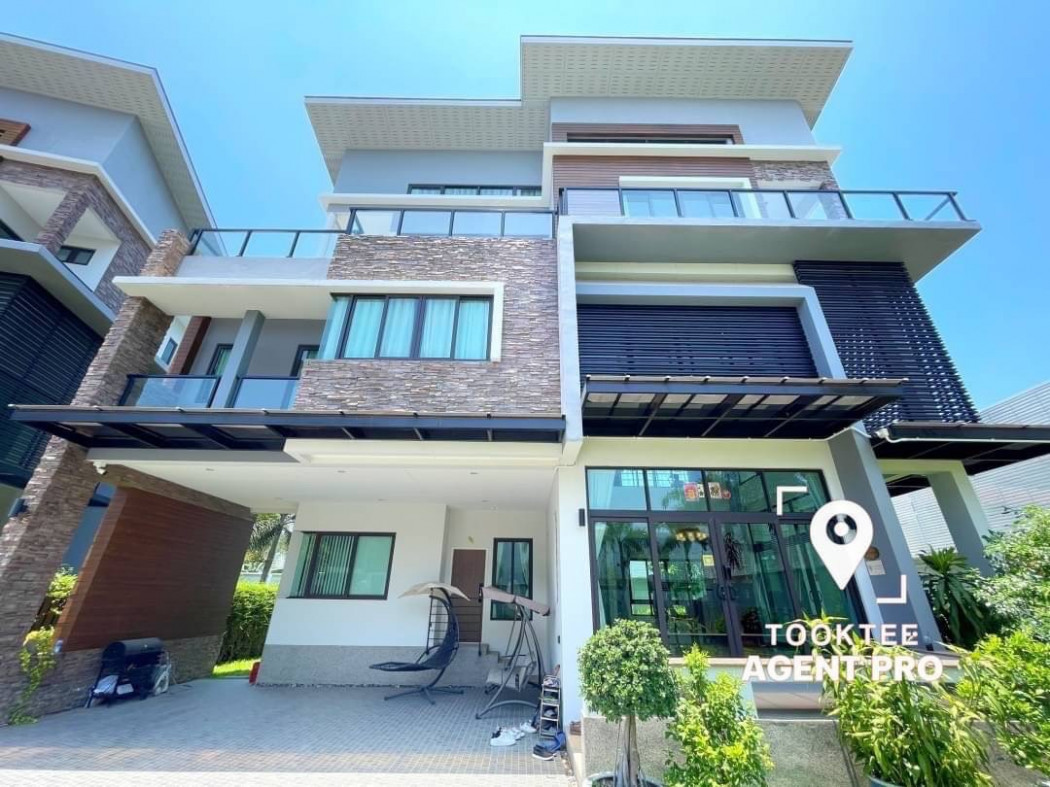 ขายบ้านนครปฐม : ขาย บ้านเดี่ยว หลังริม ได้พื้นที่เพิ่ม เดอะ เชลเตอร์ เพชรเกษม-อ้อมใหญ่ 400 ตรม. 1 งาน 98 ตร.วา ใช้วัสดุเกรดพรีเมี่ยม