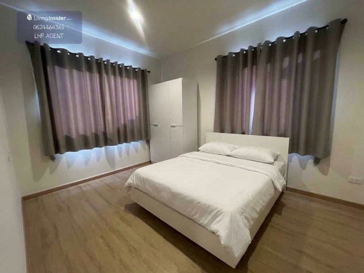 For RentTownhomeNawamin, Ramindra : Project for rent: Sena Village, Ramintra Km. 9, has 4 air conditioners, complete furniture and electrical appliances.